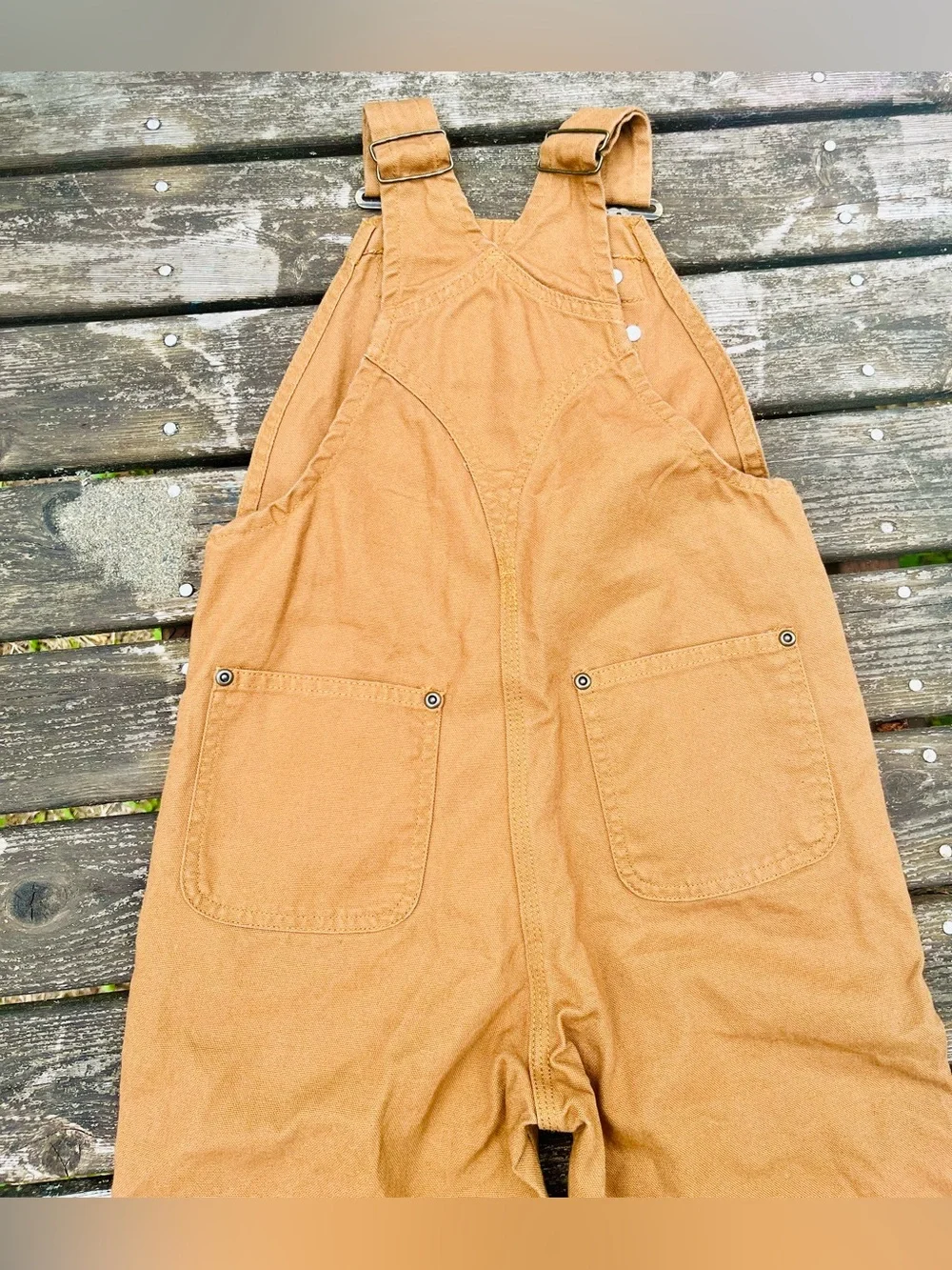 Carhartt Kid's Washed Duck Bib Overalls